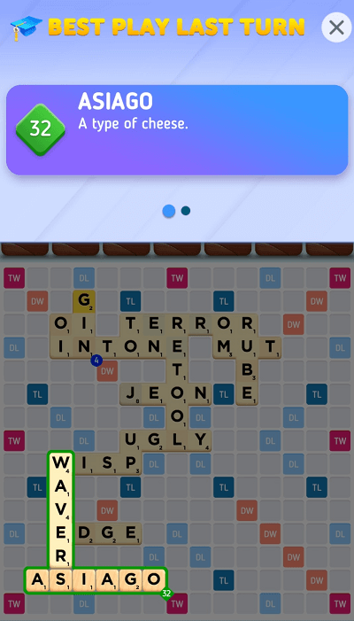 Scrabble Scholar boost in Scrabble Go